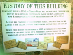 A little history of the Reed's building...