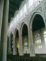 Wonderful, tall stonework to the Nave and Aisles